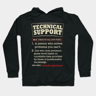 Tech Support Definition Shirt-Funny Computer Nerd Gift Hoodie